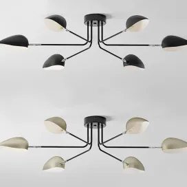 Industrial modern light ceiling lamp